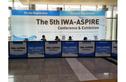 EMS attended the 5th IWA-ASPIRE expo at Korea.